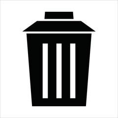 trash icon template which can be used for school themed stuff and more