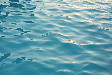 Closeup view of swimming pool as background