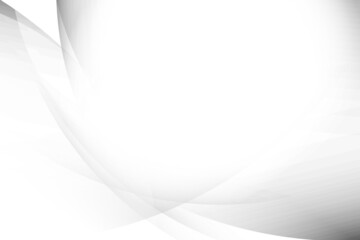 Abstract white and gray color, modern design background with geometric shape. Vector illustration.