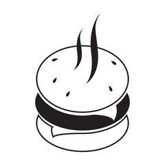 if you have a business or work about food and others, download this burger icon template right away