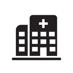 Obraz premium if you have a business or work about health and others, download this hospital icon template right away