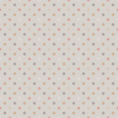 Abstract pattern, Polka dot seamless ornament, Repeat spots background, Textile print, Wallpaper design