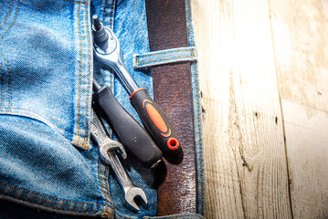 jeans mechanic tools Jean with equipment