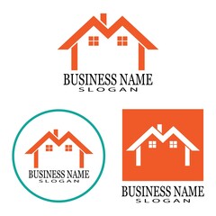 house logo home logo icon template design vector