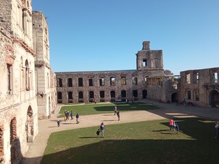 Fototapeta premium Ruin of the large castle - Krzyztopor Poland