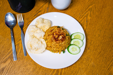 Indonesian food nasi goreng fried rice 