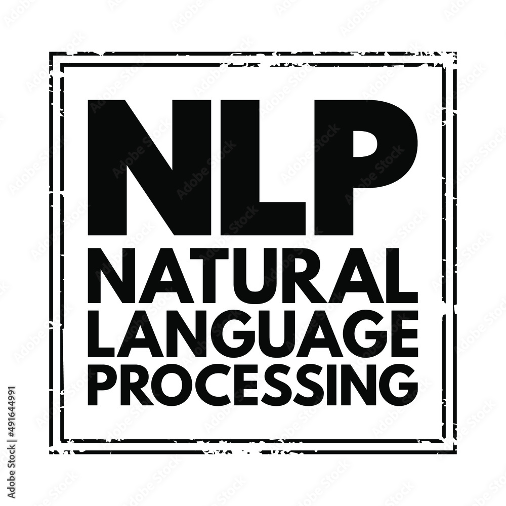 Poster nlp natural language processing - subfield of linguistics, computer science, and artificial intellig