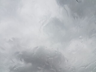 Drops on a cloudy day