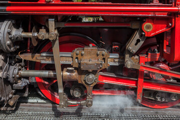 Antrieb einer Dampflokomotive