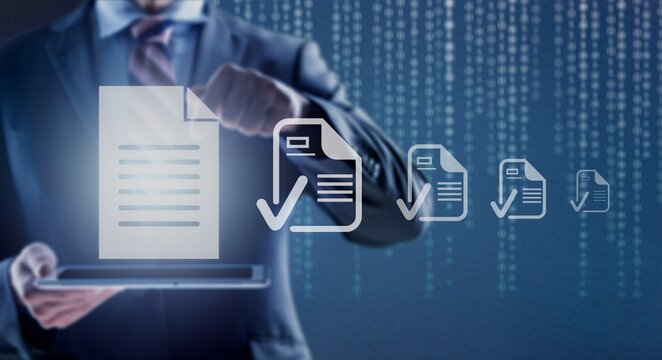 Online documentation database and document management system. Process automation to efficiently manage files.