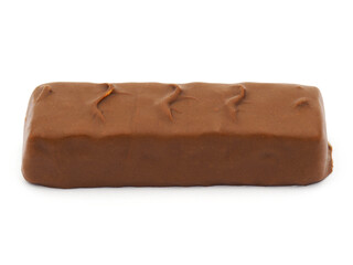 Chocolate bar isolated on white background