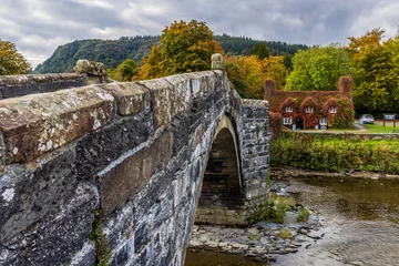 Foto op Aluminium Tu Hwnt I'r Bont, Tea Room in Llanrwst © chris2766