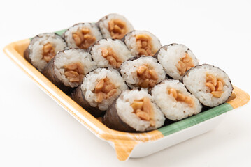 納豆巻き　巻き寿司