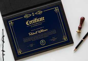Certificate Design Layout