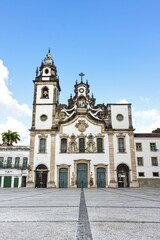 Fototapeta na wymiar Basílica do Carmo - Recife - Vertical