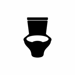 toilet bowl icon design template illustration vector