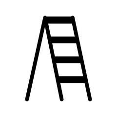 Garden stairs, stepladder vector icon