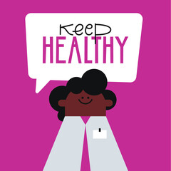 Diverse group of doctors and nurses. Frontline coronavirus fighters concept isolated. Healthcare professional workers flat vector banner. Hospital staff cartoon illustration