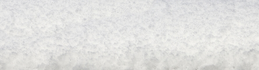 Background, fallen snow.