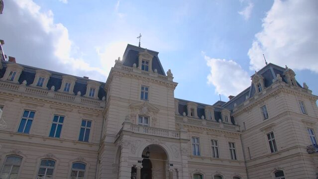 Palace of the Potocki family in Lviv. Ukraine.