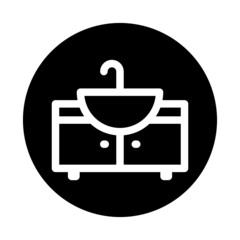cupboard and sink icon