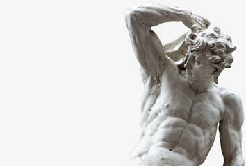 Fototapeta na wymiar Titanium. Greek mythology. Power, aesthetics, history