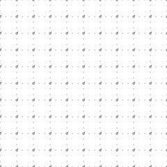 Square seamless background pattern from geometric shapes are different sizes and opacity. The pattern is evenly filled with small black demiboy symbols. Vector illustration on white background