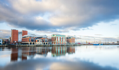 Obraz premium Belfast Docks 