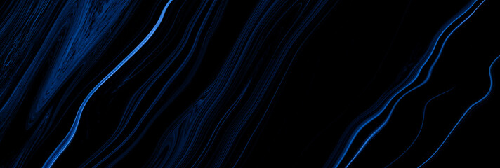 Marble rock texture blue ink pattern liquid swirl paint black dark that is Illustration background for do ceramic counter tile white that is abstract waves skin wall luxurious art ideas concept.
