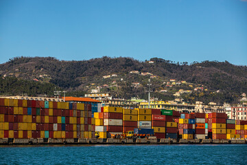 container port La Spezia, Italy