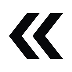 Arrow icon Simple, flat design for web or mobile app. eps 10