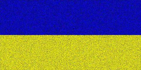 Ukraine. Ukrainian flag. Illustration of the flag of Ukraine. Horizontal design. Abstract design. European Union. OTAN-NATO. Stop the fire. 36 hours. Alto el fuego de 36 horas en la guerra.