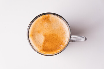 cup of coffee on the table