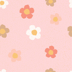 Vector “design name” seamless pattern background. Perfect for fabric, scrapbooking, wallpaper projects.
