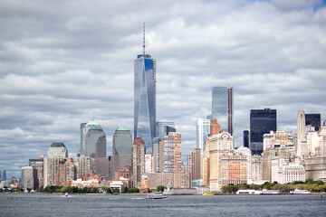 Fototapeta na wymiar Manhatten NYC Skyline
