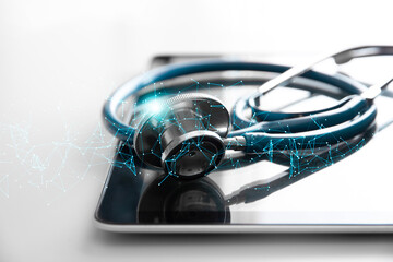 stetoscopio, medicina, tecnologia medica,