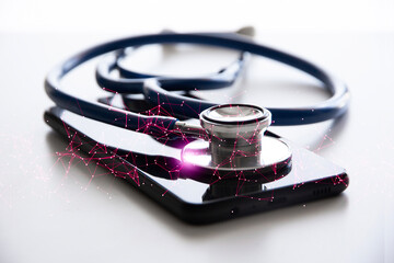 stetoscopio, medicina, tecnologia medica,