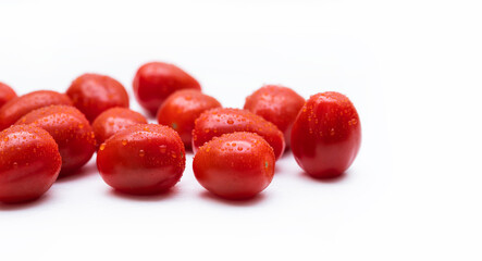 soczyste, czerwony pomidory koktajlowe