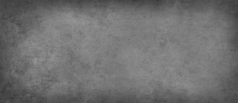 Grey paper texture banner background