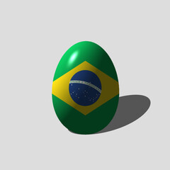 Obraz premium country soccer ball