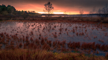 Sonnenuntergang / Sonnenaufgang an der Nordsee	
