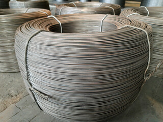 Coil of wire. Wire reel. knitting wire. Steel wire. Wire production. Wire manufacturing. procedure wire drawing.
Finished goods warehouse.