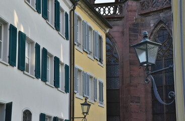 Gasse zum Freiburger Münsterplatz