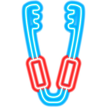 BBQ Tongs Neon