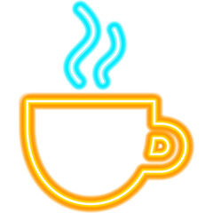 Coffee Hot Neon © anna_leni