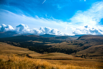 landscape in the mountains
