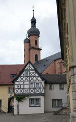 Fototapeta na wymiar Kirche in Eibelstadt