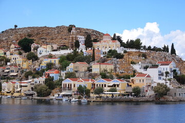 Fototapeta premium Symi, eine Insel bei Rhodos
