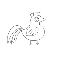 Birds Coloring page for kids 