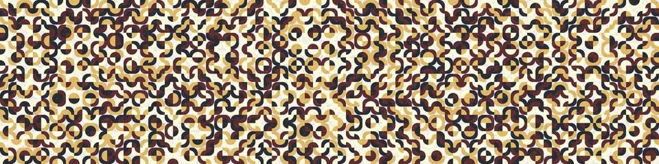 Abstract Geometric Pattern generative computational art illustration